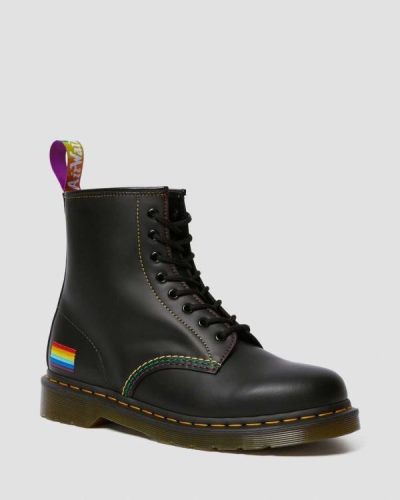Botas Con Cordones Dr Martens 1460 Pride Smooth Cuero Para Mujer DR6845O